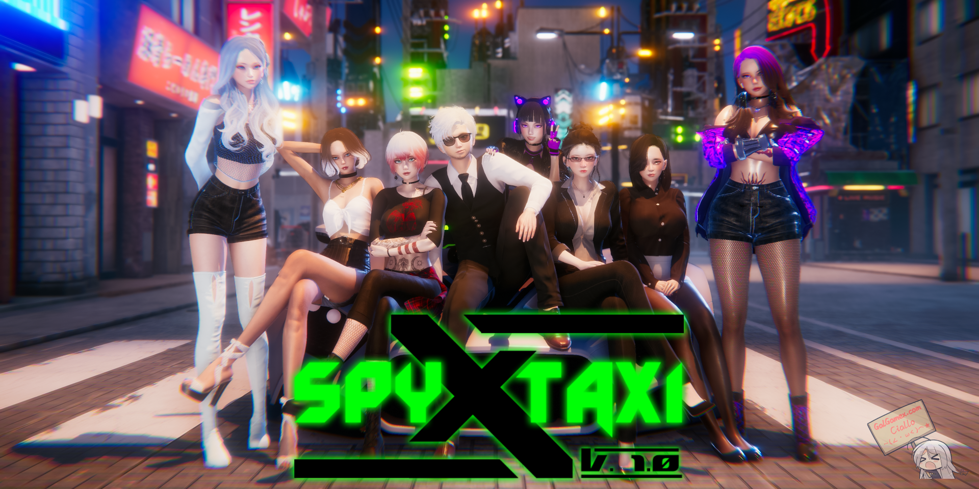 【PC+安卓】【中文】间谍 X 出租车 Spy X Taxi v1.0 【2.1G】-小凡ACG